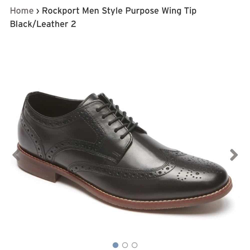 Rockport Style Purpose Wing Tip